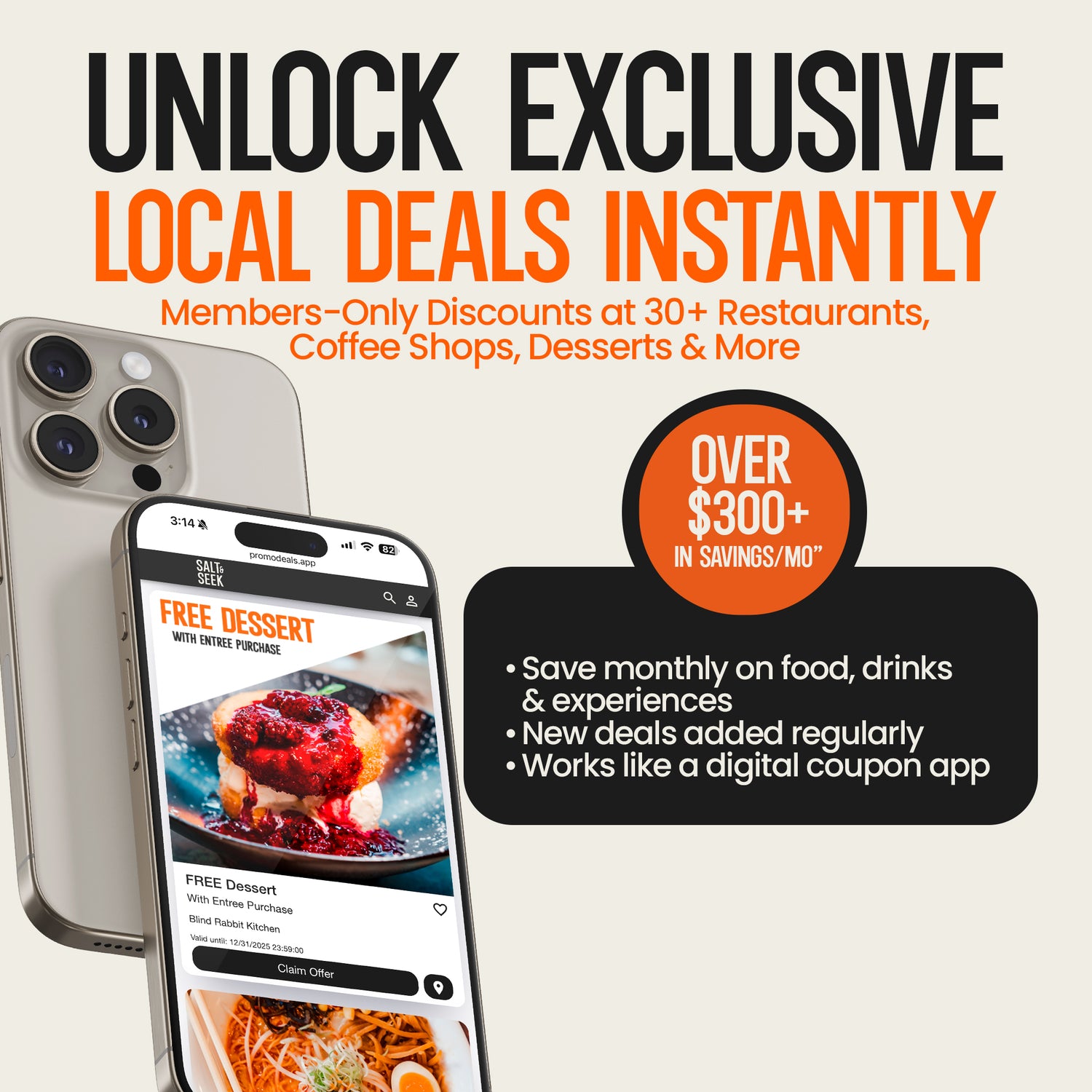 Salt & Seek Secret Deals Club